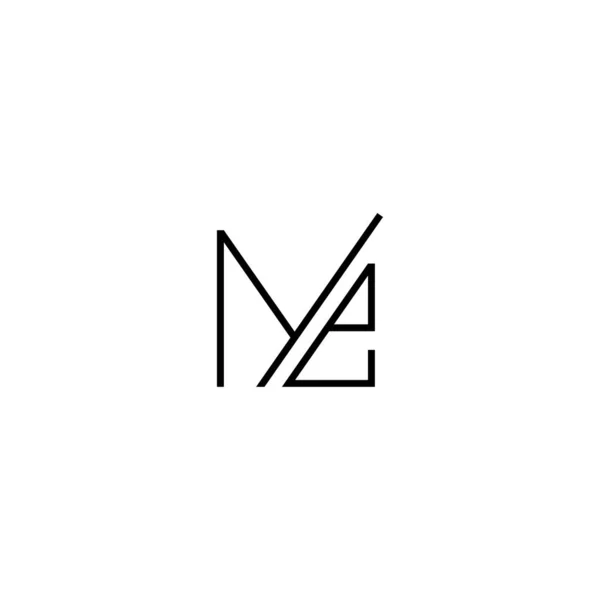 手紙私のロゴアイコンデザインテンプレート要素 — ストックベクタ