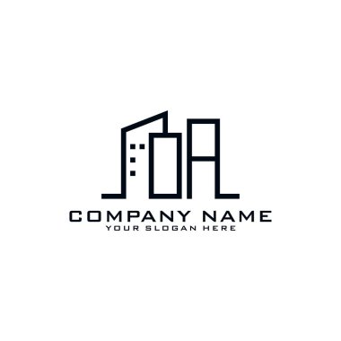 İnşaat şirketinin logosuna sahip Oa mektubu.