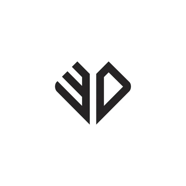 Lettre Logo Icon Design Template Elements — Image vectorielle