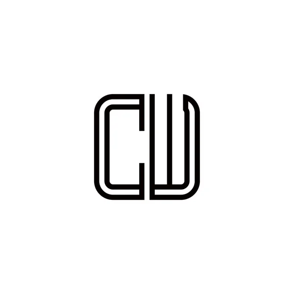 Літера Елементи Шаблону Логотипу — стоковий вектор
