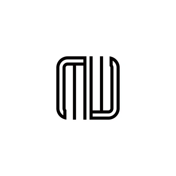 Елементи Шаблону Дизайну Логотипу Літера — стоковий вектор