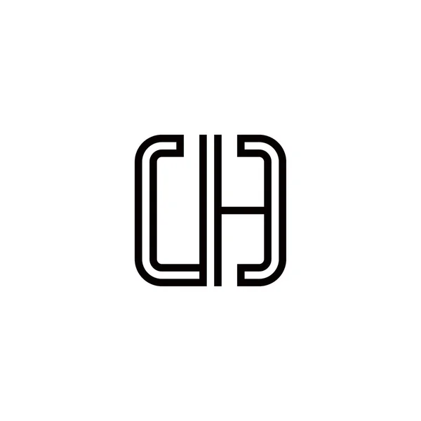 Літера Елементи Шаблону Логотипу — стоковий вектор