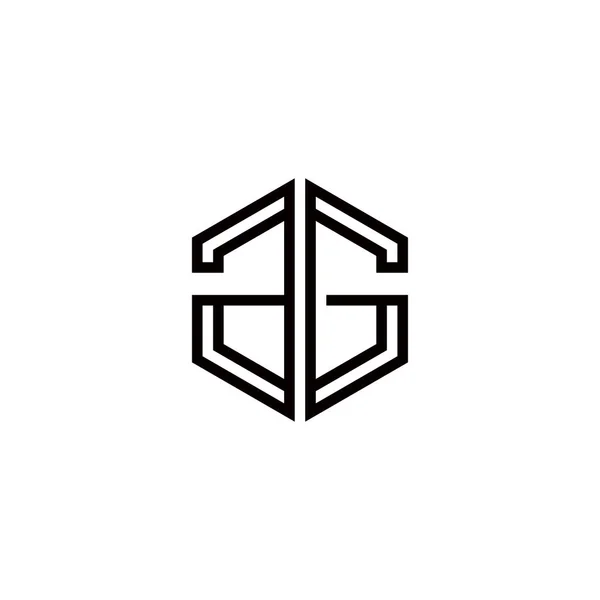 Елементи Шаблону Дизайну Логотипу Letter — стоковий вектор