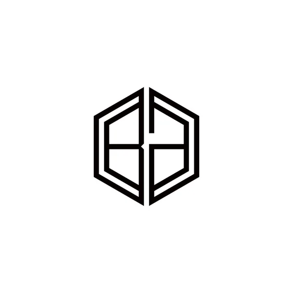 Letter Logo Ikona Design Vzorové Prvky — Stockový vektor