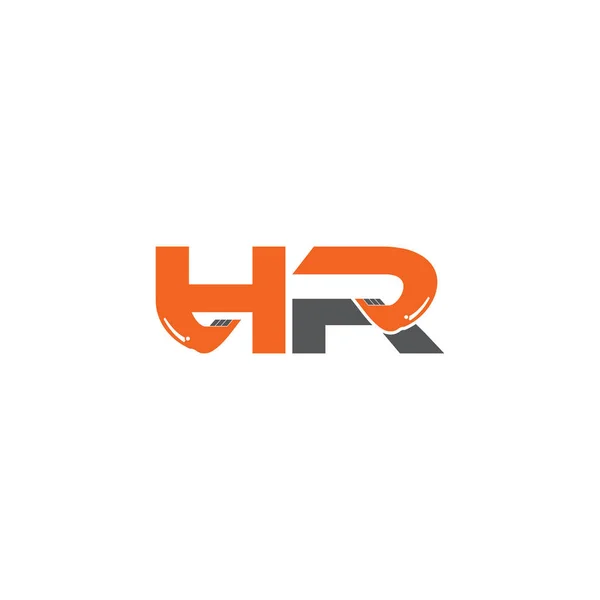 Harf Logo Tasarım Şablonu Ögeleri — Stok Vektör