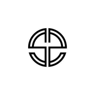 Sz logo simgesi tasarım şablonu ögeleri