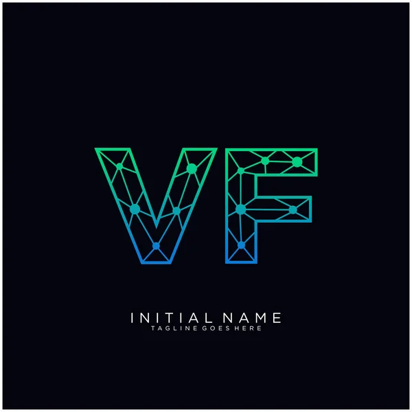 Letter Abstract Line Art Logo Template Vector Graphics