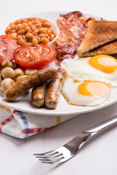 Englisches Frühstück — Stockfoto