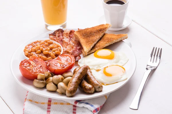 Englisches Frühstück — Stockfoto