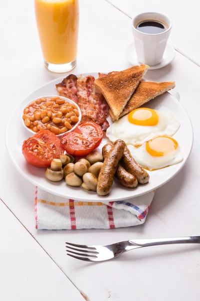 Englisches Frühstück — Stockfoto