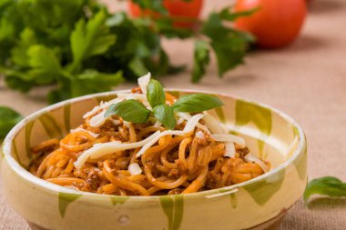 rustik spagetti Bolonez