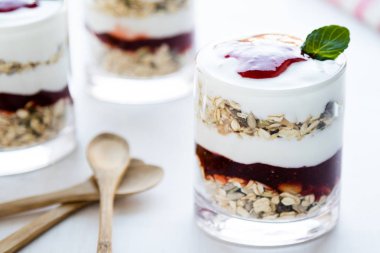 sağlıklı yoğurt parfe