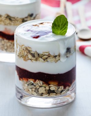 sağlıklı yoğurt parfe