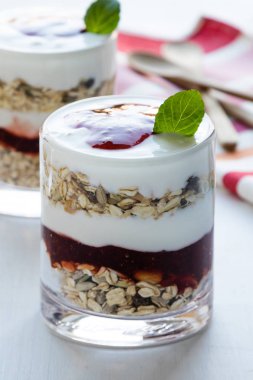 sağlıklı yoğurt parfe