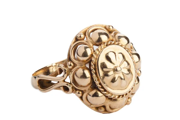 Vintage gold ring — Stock Photo, Image