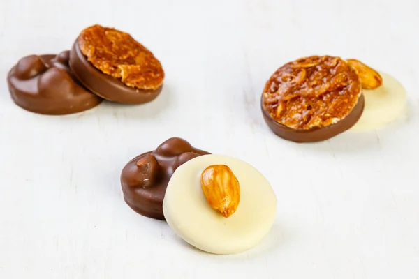 Varietà praline al cioccolato — Foto Stock