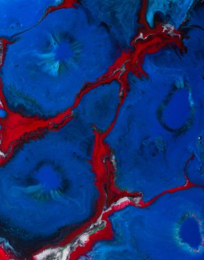 farklı renk boya yakın çekim