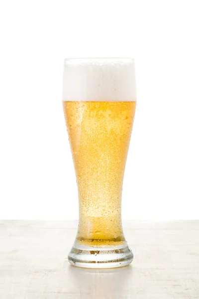 Beer on white — Stock Photo, Image