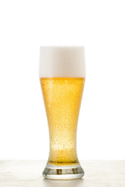 Beer on white — Stock Photo, Image