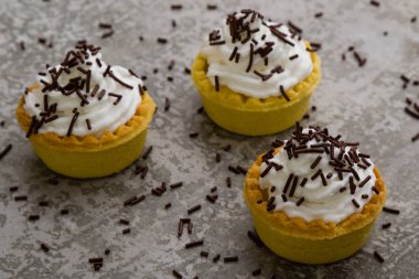çikolata ile Mini tart
