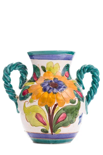 Váza malovaná barva — Stock fotografie