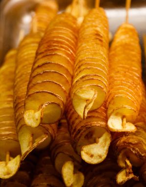 kızarmış patates spiraller