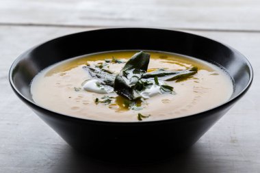 kremalı balkabağı çorbası