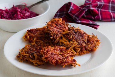 pancar ve patates rosti