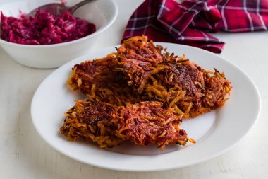 pancar ve patates rosti