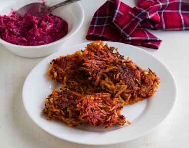 pancar ve patates rosti