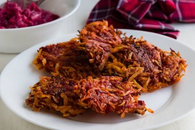 pancar ve patates rosti