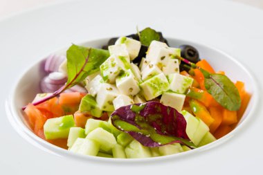 gurme Yunan salatası