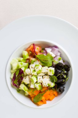 gurme Yunan salatası