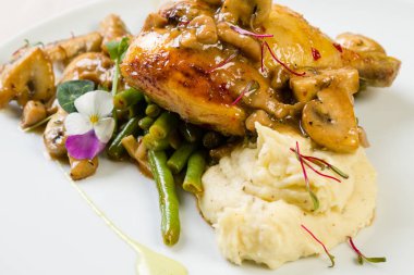 sebze ile bıldırcın