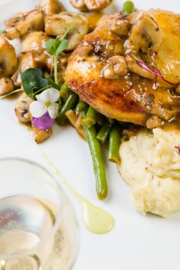 sebze ile bıldırcın