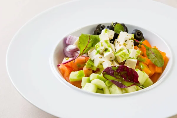 Salada grega gourmet — Fotografia de Stock
