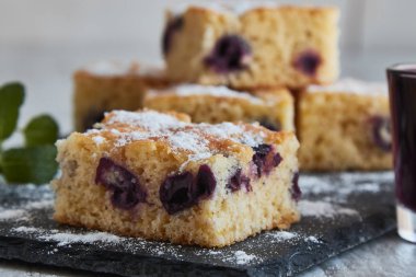 taze tassty kiraz meyve kek şeker