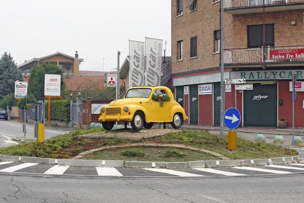 Torino, İtalya - Fiat Topolino 500 c Oldtimer