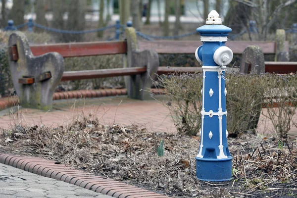青い水栓 — ストック写真