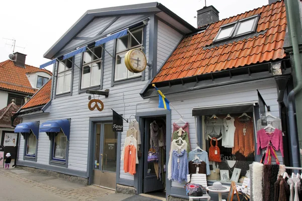Сигтуна, Швеция - Shoping in Sigtuna — стоковое фото