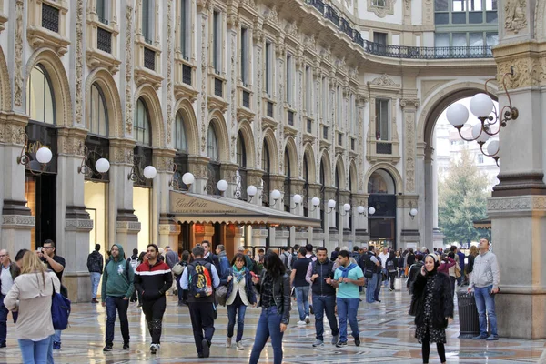 Milano, Italia - Galleria Vittorio Emanuele II — Foto Stock