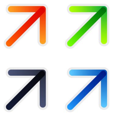 ok simgesi illüstrasyon