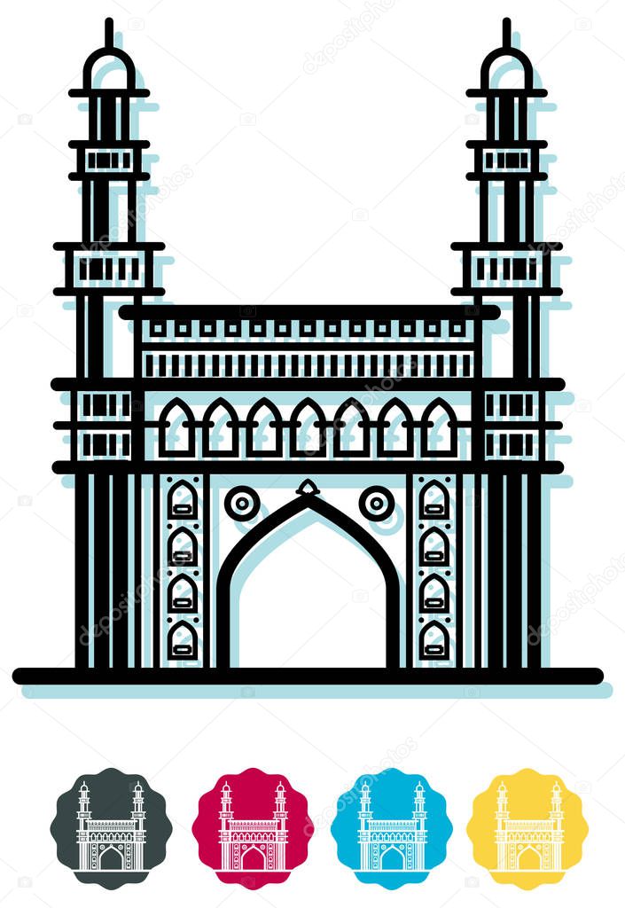 Charminar City Icon