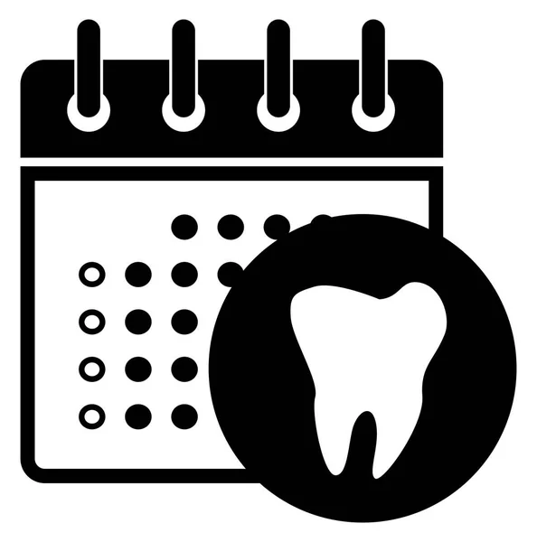 Icono de Cita de Odontólogo — Archivo Imágenes Vectoriales