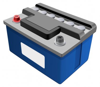 Araba pil simgesi - illüstrasyon