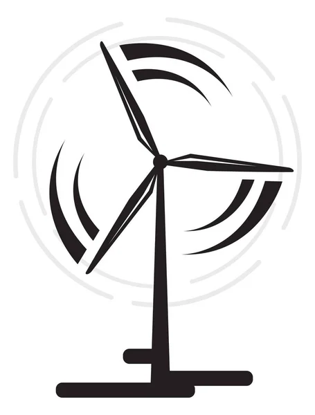 Windenergie-Ikone — Stockvektor