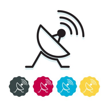 Uydu İletişim Simgesi