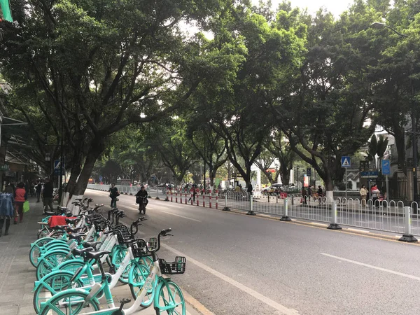 Day view on Zhongshan Ba Road on 25th December 2019 — 스톡 사진