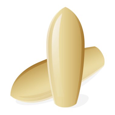 Medical Suppository Icon as EPS 10 File clipart
