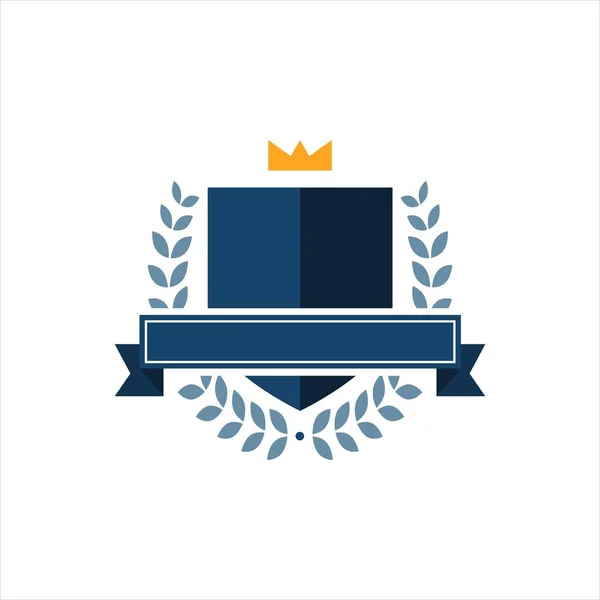 セキュリティ会社の紋章シールドロゴデザインの抽象シンボル｜vec — ストックベクタ